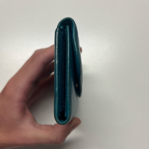 Vintage Buxton Gorgeous Blue Wallet - Picture 7 of 11